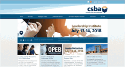 Desktop Screenshot of csba.org