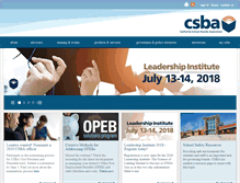 Tablet Screenshot of csba.org